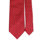 Cravată-de-mătase-Roșu-Fantezie-Verde-Alb-1-AN5513