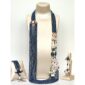 Set magnifique din perle de cultura si agat albastru safir 3