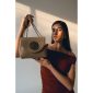 Amelie Leather Shoulder Bag - Taupe 3