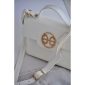 Belle Leather Handbag -Cream 1
