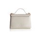 Belle Leather Handbag -Cream 2
