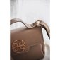 Belle Leather Handbag - Taupe 3