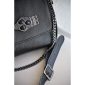 Blair Leather Shoulder Bag - Black 1