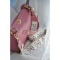 Gigi Leather Handbag - Blush 1