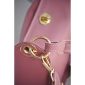 Gigi Leather Handbag - Blush 2