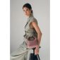 Maggie Leather Handbag - Blush
