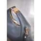 Maggie Leather Handbag - French Blue 4