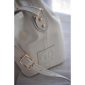 Mitsi Leather Handbag - Cream 3