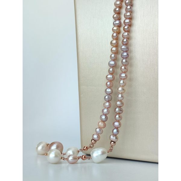 Colier siren din perle multicolore Colier siren din perle multicolore