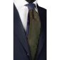 Cravatta-Verde-Paisley-Marrone-Nodo-in-Contrasto-Bluette-Marrone-N2297