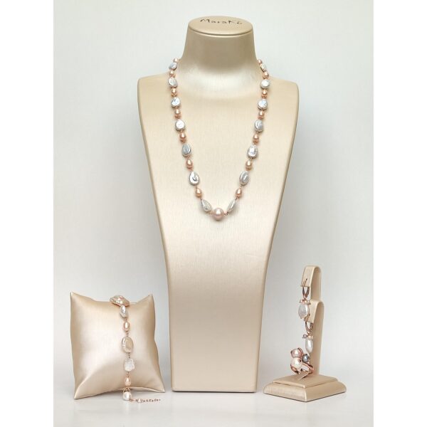 Set radiance din perle de cultura biwa 3 Set radiance din perle de cultura biwa 3