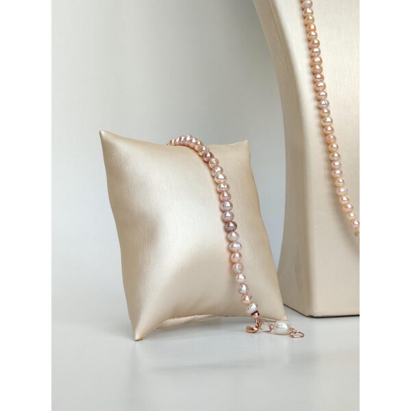 Set fantasy din perle de cultura roz 4 Set fantasy din perle de cultura roz 4