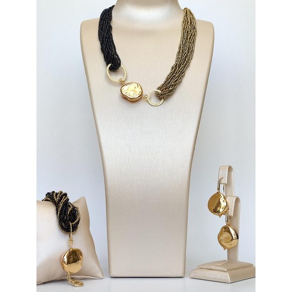 Set passion din agat si hematit 11 Set passion din agat si hematit 11