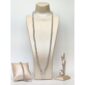 Set purity din perle de cultura gri