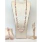 Set sensation din perle cuart si opal roz 3