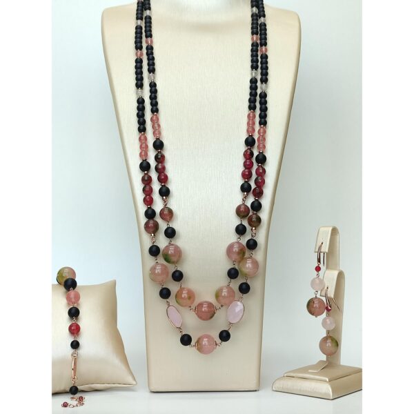 Set starshine din agat jad si cuart 2 Set starshine din agat jad si cuart 2