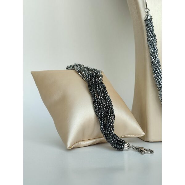 Set pearl drop din hematit natural 2 Set pearl drop din hematit natural 2