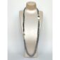 Set pearl drop din hematit natural