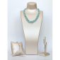 Set allure din acvamarin apatit cuart si perle 9