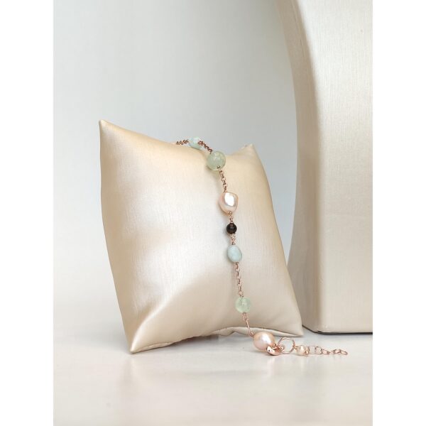 Set allure din cuart obsidian diaspor si perle 3 Set allure din cuart obsidian diaspor si perle 3