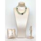 Set allure din cuart obsidian diaspor si perle 5