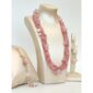 Set allure din cuart roz opal si perle 1