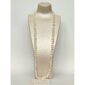 Colier celebrity charleston 130 cm din perle albe 1