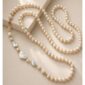 Colier Celebrity Charleston, 130 cm, din perle crem