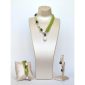 Set eclipse din jad cuart si perle baroc 6