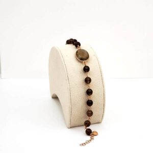 Bratara aurora din cuart fumuriu 1