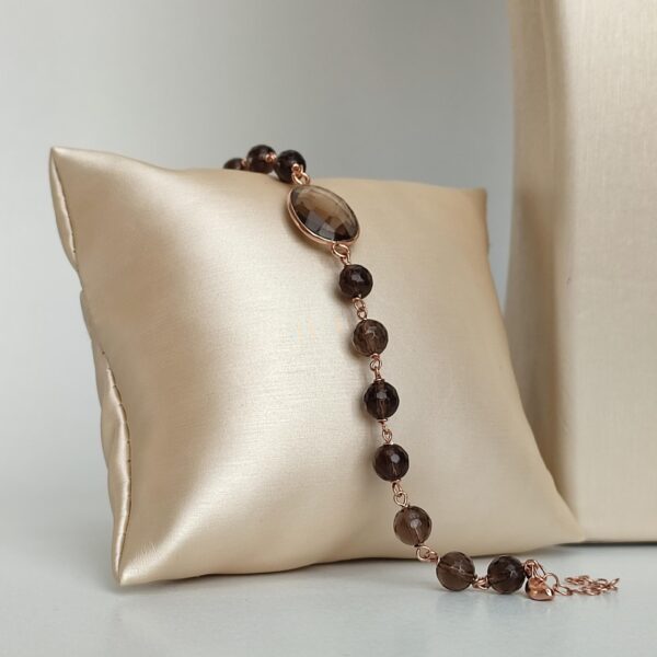 Bratara aurora din cuart fumuriu 1 Bratara aurora din cuart fumuriu 1