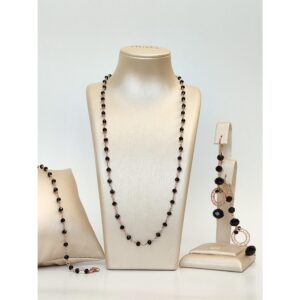 Set anthony rose rozariu cu spinel negru