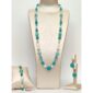 Set glory din jad verde acvatic si perle 2