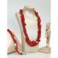 Set muse din coral de bambus si perle
