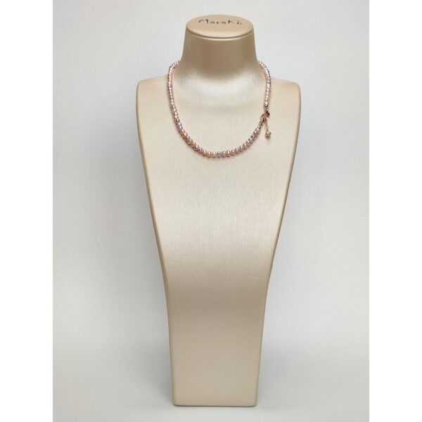 Colier royal din perle de cultura roz 1 Colier royal din perle de cultura roz 1