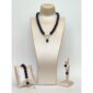 Set harmony din agat albastru safir 1