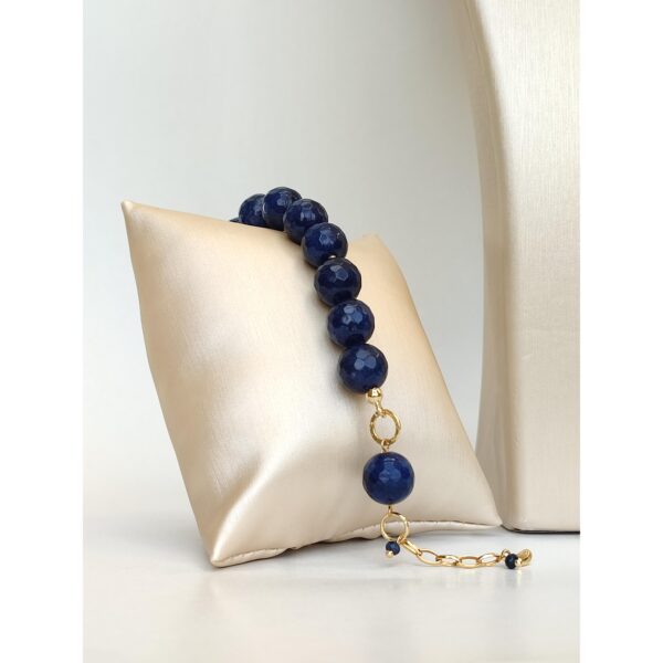 Set harmony din agat albastru safir Set harmony din agat albastru safir