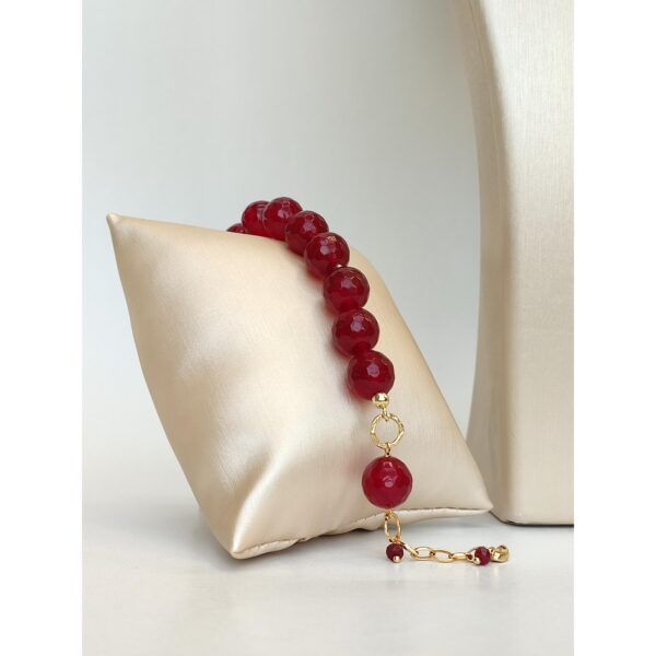 Set harmony din agat rubiniu Set harmony din agat rubiniu