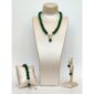 Set harmony din agat verde smarald 1