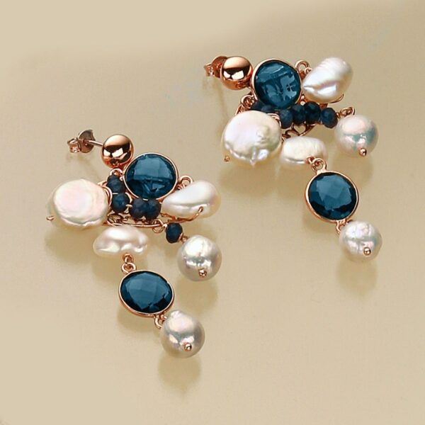 Cercei-Magnifique-din-perle-de-cultura-agat-si-safir-–-unicat Cercei-Magnifique-din-perle-de-cultura-agat-si-safir-–-unicat