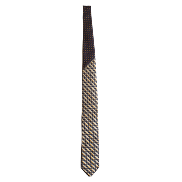 Cravata-Albastru-Fantezie-Galben-Nod-in-Contrast-Albastru-1-N2238