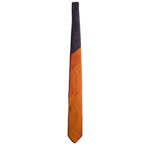 Cravata-Portocaliu-Nod-in-Contrast-Albastru-Fantasy-Portocaliu-Alb-1-N2606 Cravata-Portocaliu-Nod-in-Contrast-Albastru-Fantasy-Portocaliu-Alb-1-N2606
