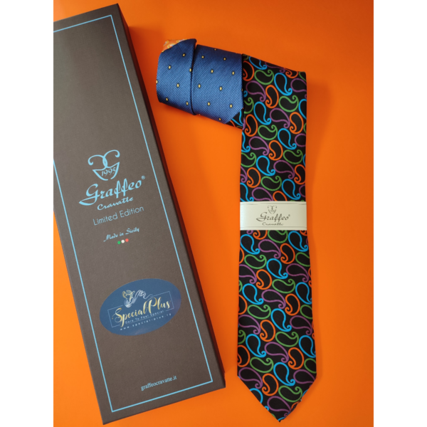 Cravata-matase-cu-nod-in-contrast-n2736 Cravata-matase-cu-nod-in-contrast-n2736