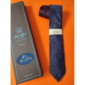 Cravata-matase-cu-nod-in-contrast-n2890