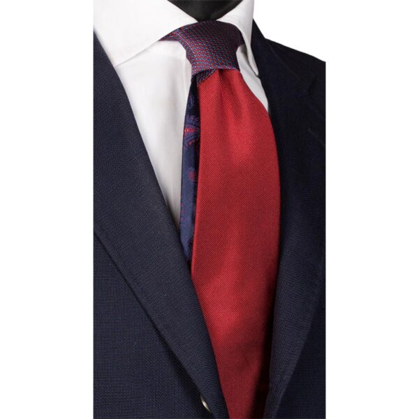 Cravatta-Bordeaux-Nodo-in-Contrasto-Bluette-Rosso-N1915
