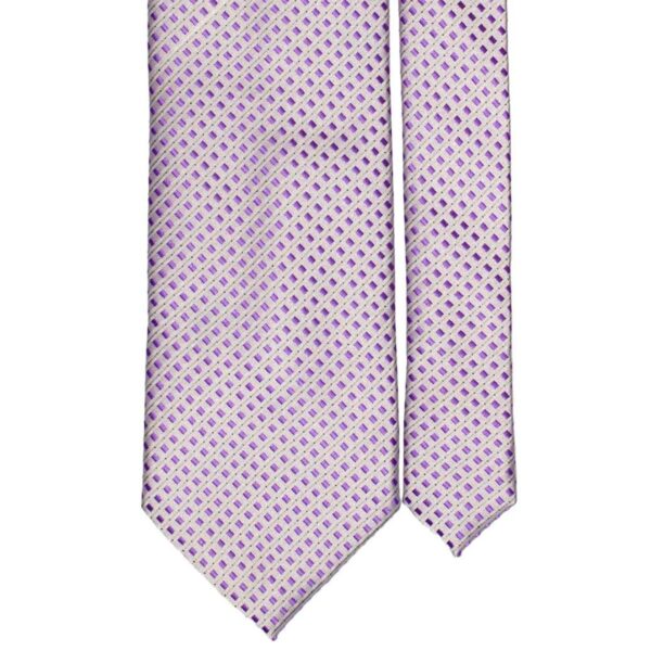 Cravatta-di-Seta-Lilla-Fantasia-Viola-Pala-659 Cravatta-di-Seta-Lilla-Fantasia-Viola-Pala-659