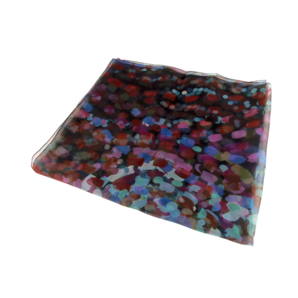 Esarfa-Bubble-bordeaux Esarfa-Bubble-bordeaux