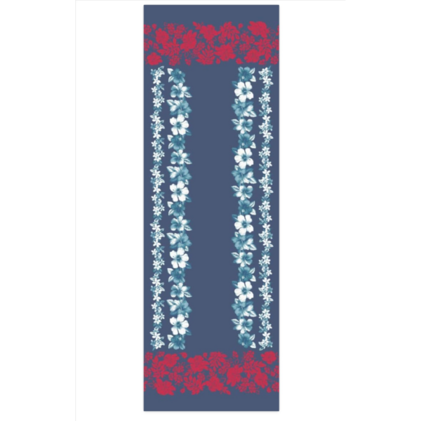 Esarfa-Tropical-albastra Esarfa-Tropical-albastra