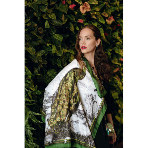 Peacock-Feathers-Green-Model-3 Peacock-Feathers-Green-Model-3