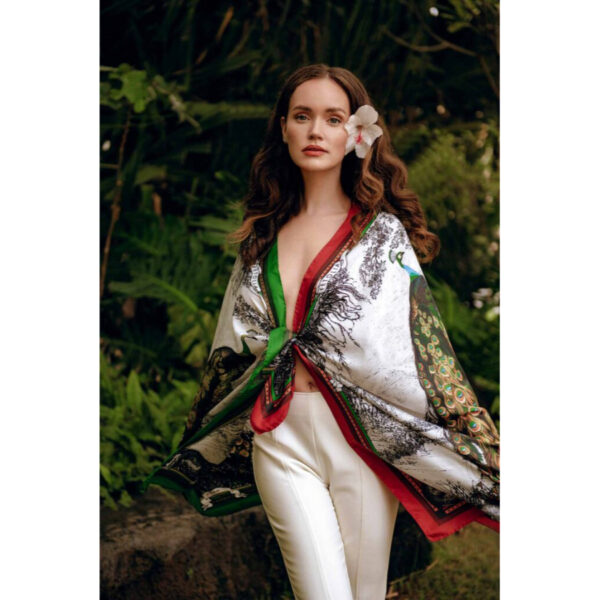 Peacock-Feathers-Green-Red-Model-2 Peacock-Feathers-Green-Red-Model-2